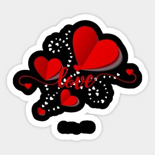 Love Forever Sticker